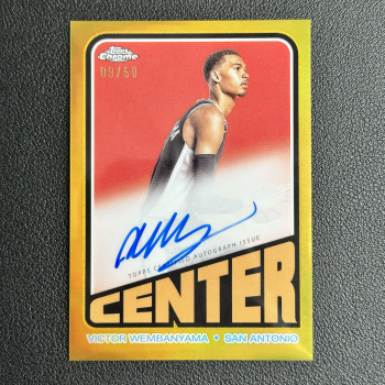 Panini Chrome Victor Wembanyama RC 【鼎卡精品